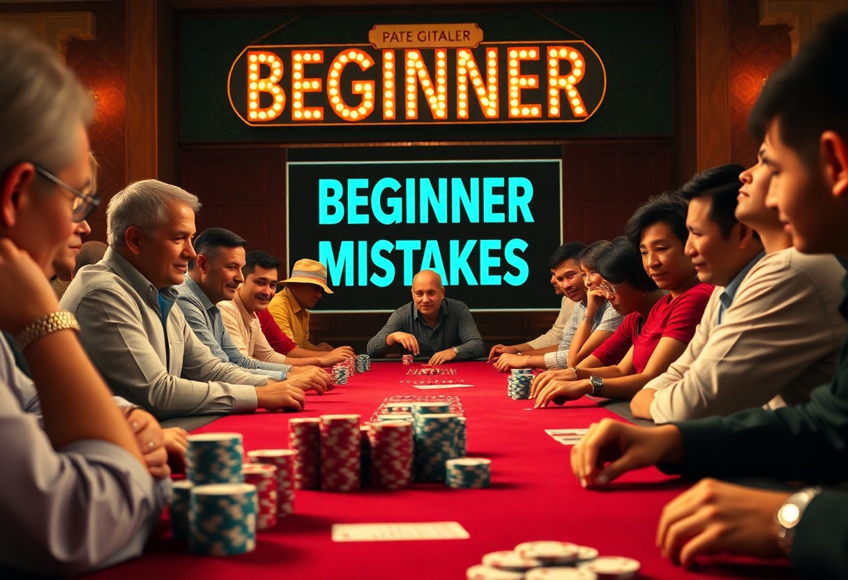 Top mistakes poker beginners must avoid